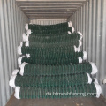 4 '9 "X49' 2" Green Galvanized Chain-Link Mesh hegn